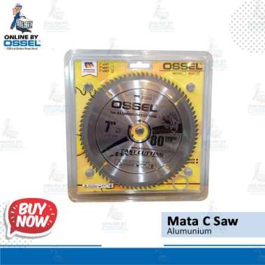 Mata C Saw Alumunium 7'x80T OSSEL Mata Gergaji Alumunium 7'x80T OSSEL