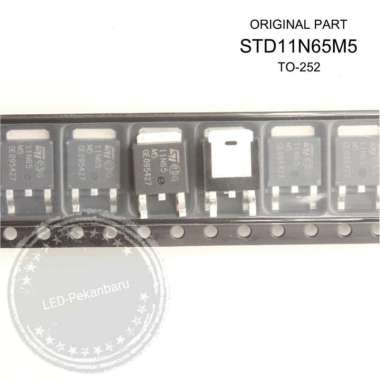 MOSFET STD11N65M5 11N65 SMD-252