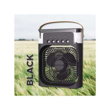 Goto Travia Air Cooler Fan Kipas AC Mini Portable Pendingin Ruangan BLACK