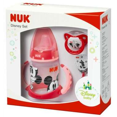 NUK Disney Set Limited Edition Gift Box Hadiah Learner Bottle Empeng