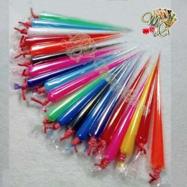 Glitter Doff Paint Cat Tinta Timbul Mix Color 20pcs Doff