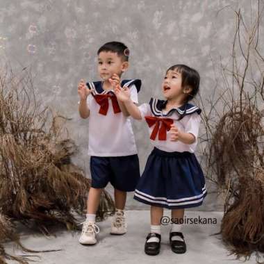 Seragam Sekolah Anak Jepang by Saoirse's Balita Batita japanese style perempuan laki-laki boy girl j