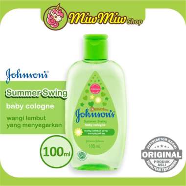 JOHNSON'S Baby Cologne - Parfum Bayi - Minyak Wangi Bayi Summer Swing (Hijau)