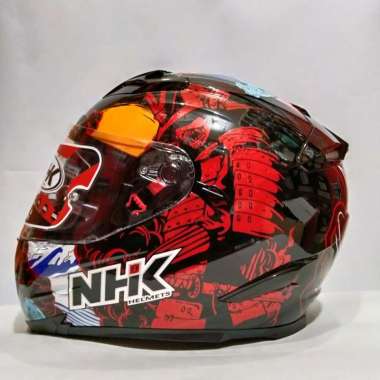 Visor Samurai Nhk Helmet Red Jual Helm Nhk Rx9 Spetanor Black