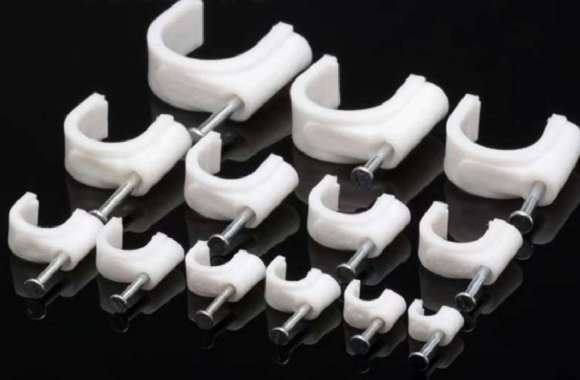 Klem Kabel 9mm Paku Beton Asli