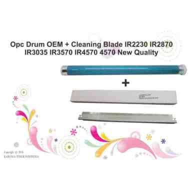 Opc Drum OEM + Cleaning Blade IR2230 IR2870 IR3035 IR3570 IR4570 4570 Monochrome