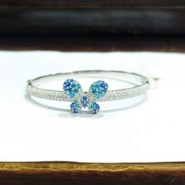 Gelang Tangan Dewasa Kupu-Kupu Butterfly Emas Putih 750