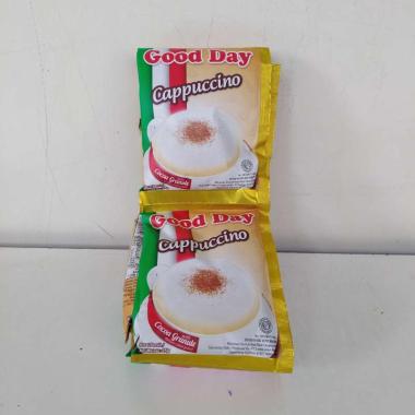 Kopi Good Day Cappuccino + Cocoa Granule 25 gram Renceng