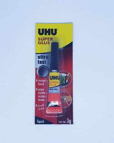 UHU Super Glue Jumbo Card 3 gr 424003