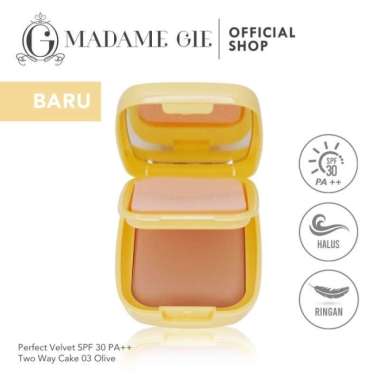 Madame Gie Two Way Cake Perfect Velvet SPF 30 03 Olive