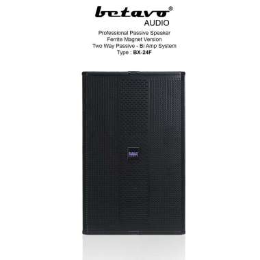 Professional Passive Speaker Two Way Passive - Bi Amp System BX-24F