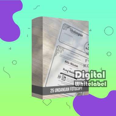 25 Designs Undangan Fotocopy Format CorelDraw Versi15