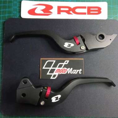 Handle Rem set E+ Lever by RCB original Honda VARIO 150 CBS Black