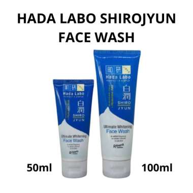 Hada Labo Shirojyun Face Wash 50ml-100ml Face wash 100ml