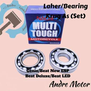Laher Bearing Krug As/Krek As Set Genio Beat Deluxe Beat New ESP Nachi