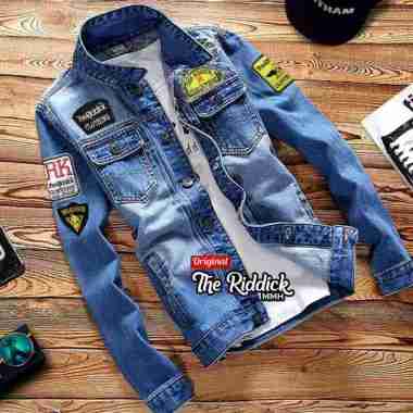 Jaket Jeans The Riddick Emblem Full Bordir