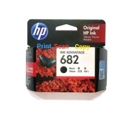 HP Paket Tinta 682 Black + 682 Color Set Black & Color