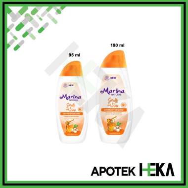 Marina Handbody Lotion Natural Smooth & Glow - Honey & Macadamia - 190 ml