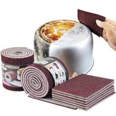 Spons Dapur Sikat Cuci Piring Memasak Nano Melamine Magic Sponge Pembersih Karat 9 x 100cm Spons Cuc