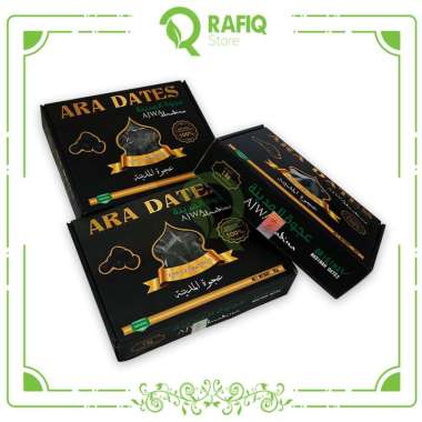 Kurma Ajwa ARA DATES Kurma Nabi Rosul Madinah 1kg