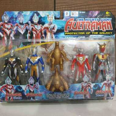 mainan robot ultraman 4 pcs / figur ultraman / ultraman geed / ultraman zero / ultraman orb / ultram