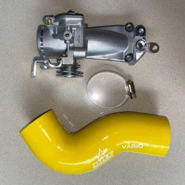 BRT Throttle Body 34 mm Set Velocity Vario 125 150 Silver