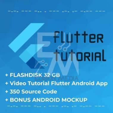 harga Project FLASHDISK 32 GB  Video Tutorial Flutter Android App  350 Source Code Blibli.com