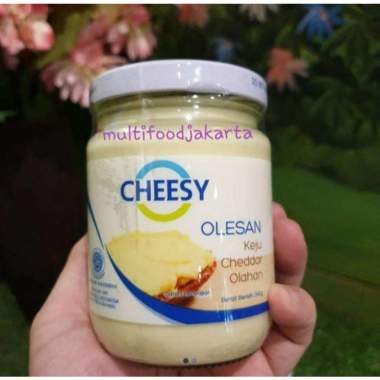 KEJU CHEESY SPREAD 240gr / SELAI OLESAN / KEJU CHEESY HALAL / CHEESY