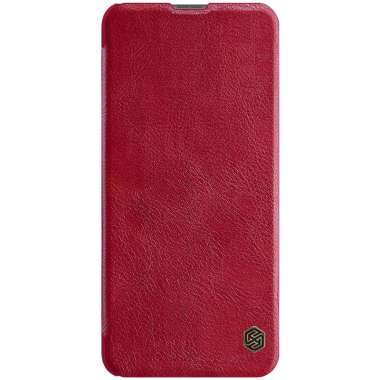Nillkin Casing Qin Leather Hard Flip Case Xiaomi Mi 10T 5G / Mi 10T Pro 5G / Redmi K30S - Red -