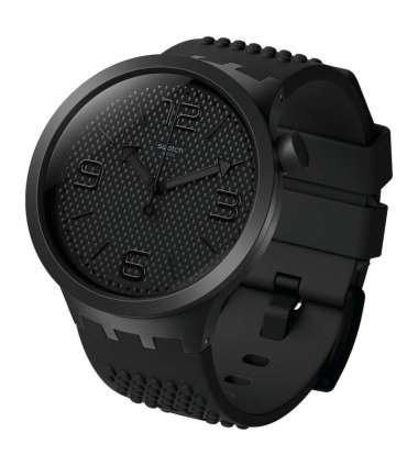 SWATCH SO27B100 - Jam Tangan Pria - BBBlack - Hitam Hitam