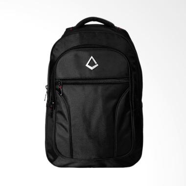 Carion Tas Ransel Pria with Raincover - Hitam 730041