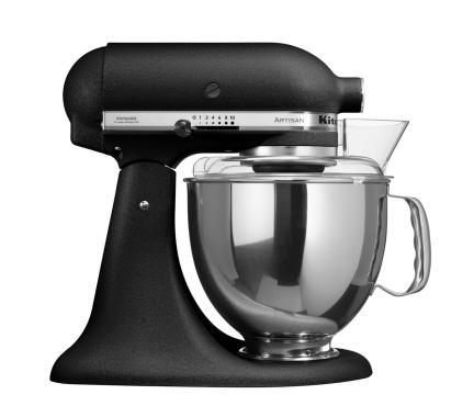 KitchenAid 5KSM150PSEBK Standing Mixer - Midnight Black Krinkle