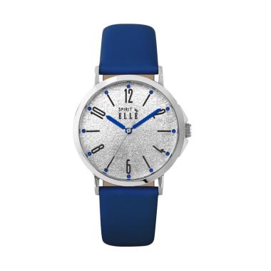 Elle Spirit ES20081S04X Leather Jam Tangan Wanita - Blue