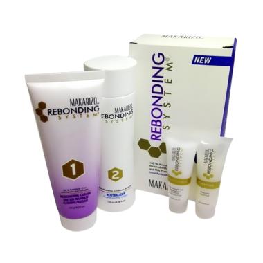 Makarizo Rebonding System Obat Pelurus Rambut Keriting