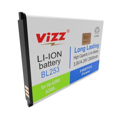 Vizz BL253 Double Power Baterai for Lenovo A2860/A2580/A1000 [2500 mAh]