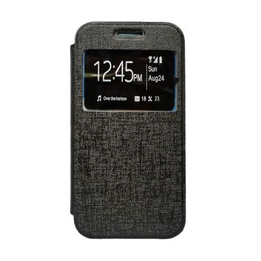 ZAGBOX Flip Cover Casing for Oppo Neo 7 A33 - Hitam