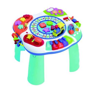 Winfun 0801-01 Letter Train and Piano Activity Table Mainan Bayi