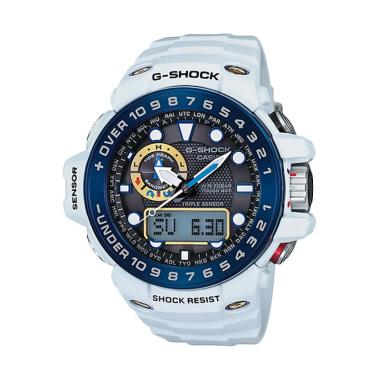 Casio G-Shock Gulfmaster Jam Tangan Pria GWN-1000E-8ADR White
