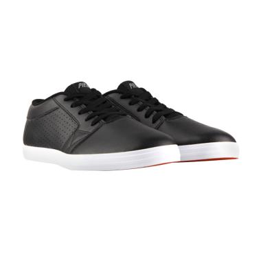 Piero Suedo BTS P50015 Sepatu Kasual - Hitam Putih