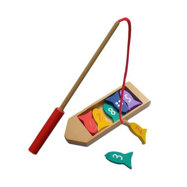 Wooden Toys Perahu Mancing Mainan Anak