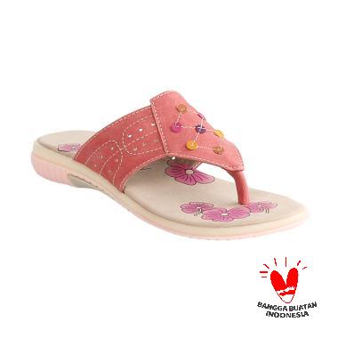 Blackkelly Alyssa LIF 487 Sandal Flip Flop Anak - Peach Pink