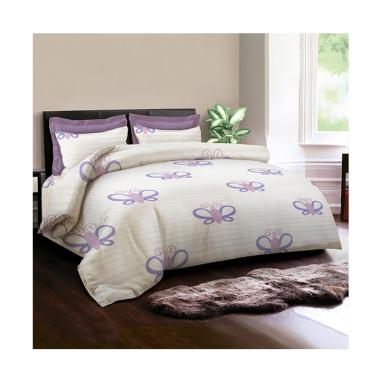 King Rabbit Motif Papilon Set Sprei - Tosca