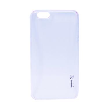 SMILE Hard Case Crystal Casing for Iphone 6 or 6S - Pink Lighting
