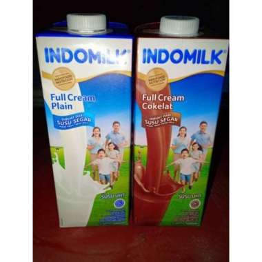 Indomilk UHT Full Cream Susu Cair 1L