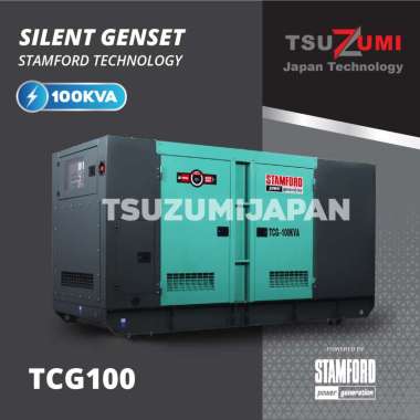 Genset Silent 100 KVA Cummins Altenator Stamford