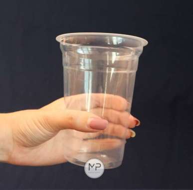 JUAL Gelas Plastik 16oz + tutup (50pcs)