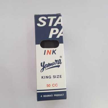 Tinta Stempel / Stamp Pad Ink Yamura / Tinta Stamp pad yamura / 50 cc Hitam