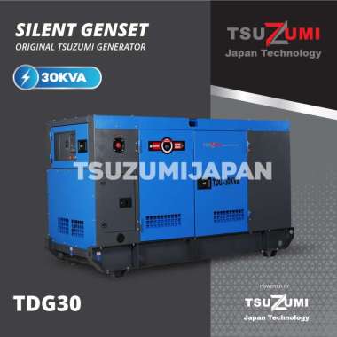 Genset Silent 30 KVA Tsuzumi