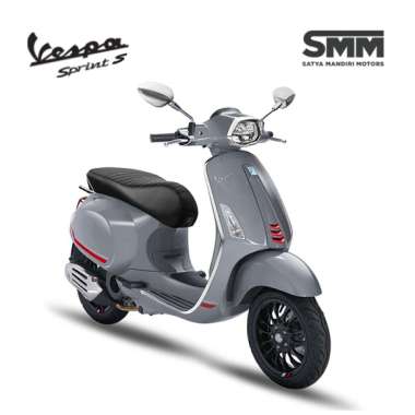 Vespa Sprint S 150 I-GET ABS Sepeda Motor [VIN 2021- OTR Surabaya] Grey Materia Surabaya