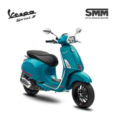Vespa Sprint S 150 I-GET ABS Sepeda Motor [VIN 2021- OTR Surabaya] Blue Ottanio Surabaya